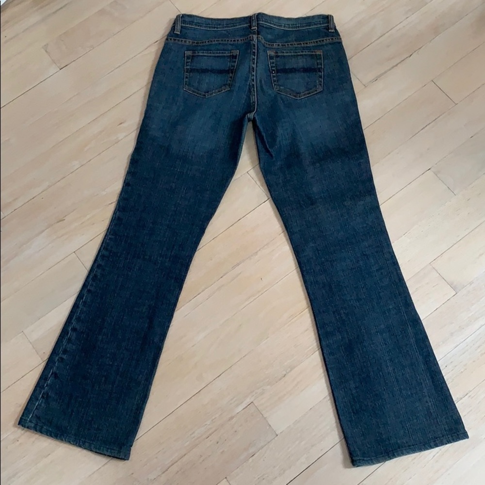 Express Slim Fit Super Low Rise Flare Leg - 8L - Picture 2 of 6